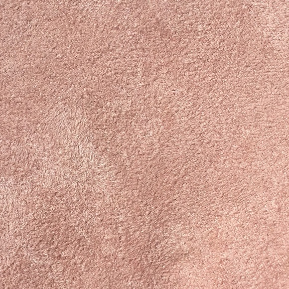 Origami By Vivian Pink Faux Suede Laser Cut Fringe Wrap - Picture 8 of 12